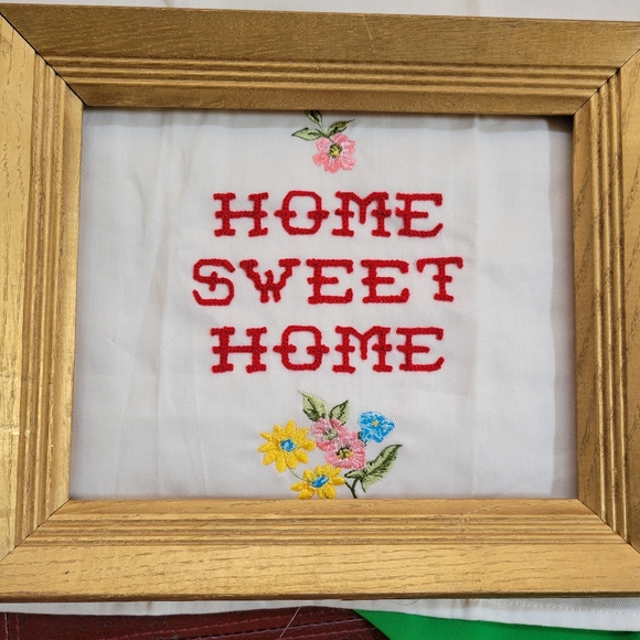 The Pioneer Woman Other - Home Sweet Home Embroidered Tea Towel ~ Pioneer Woman ~ GUC ~ FINAL PRICE!